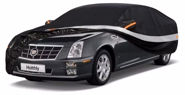 Copertura impermeabile per auto, compatibile con Cadillac STS (2004-2012), con 10 strati per la protezione completa in garage