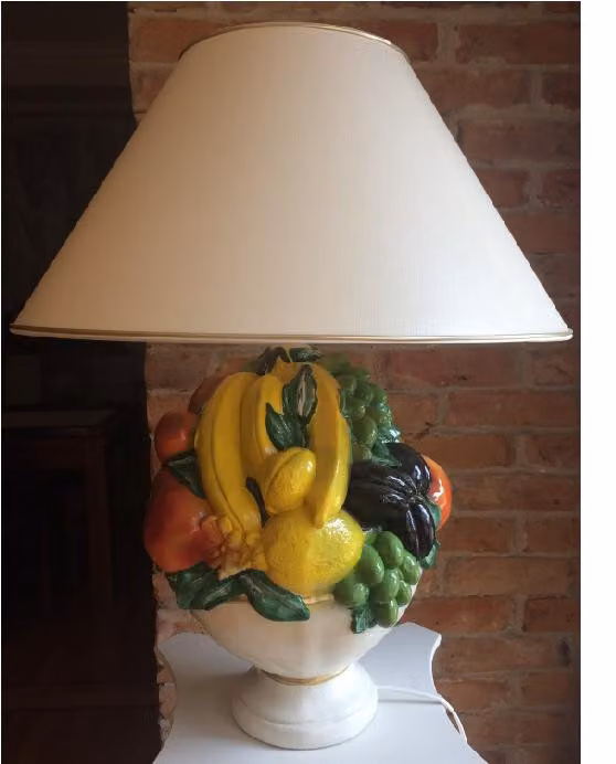 Design Leuchte Lampenschirm Lampe Früchte Dekolampe Lampen Beleuchtung 6888