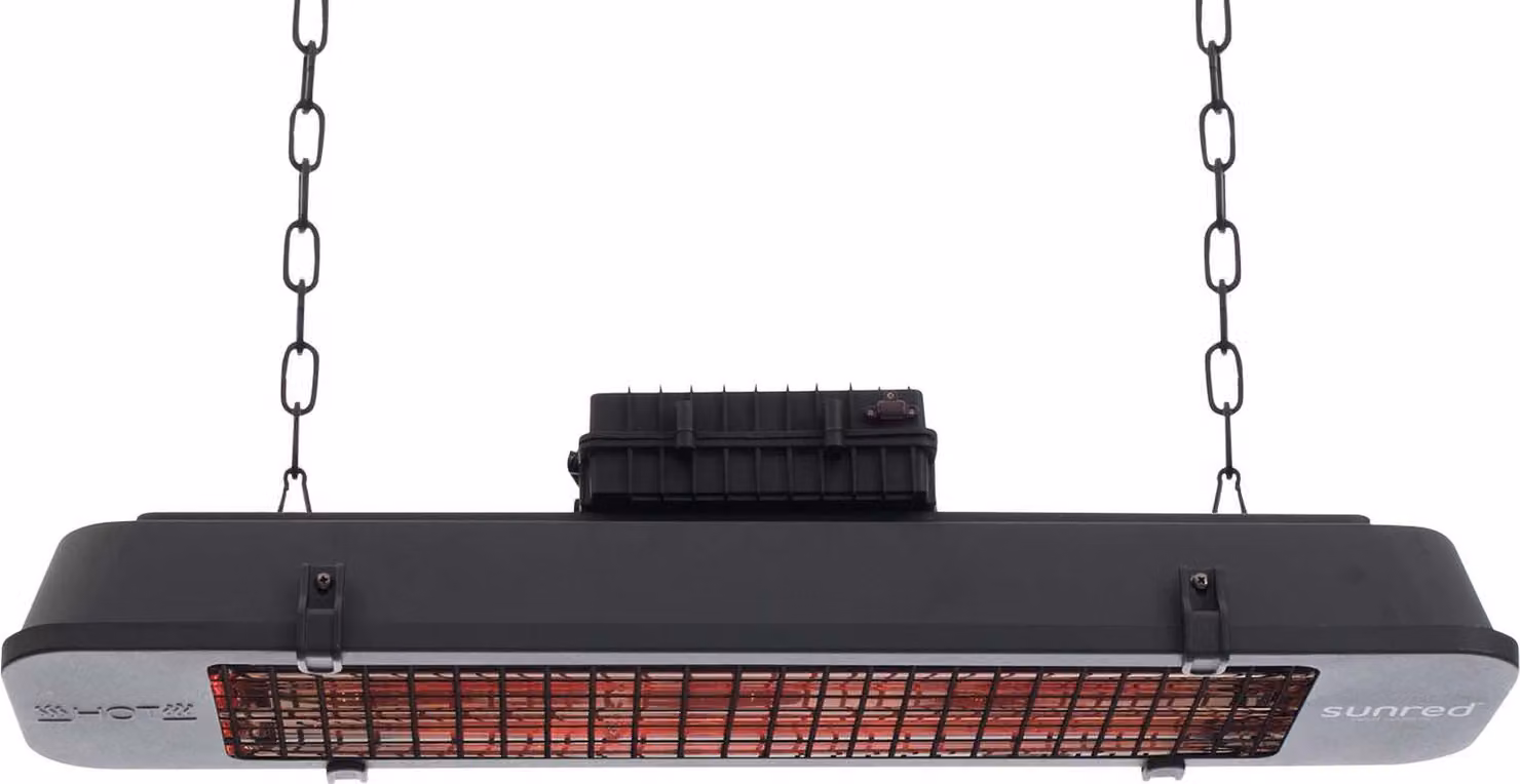 Riscaldatore radiante a infrarossi da soffitto Vintage Dark 2500W