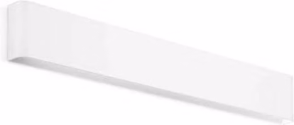 Lampada Da Parete Delta Ap D061 Ideal-Lux Bianca con LED 3000K Luce Calda