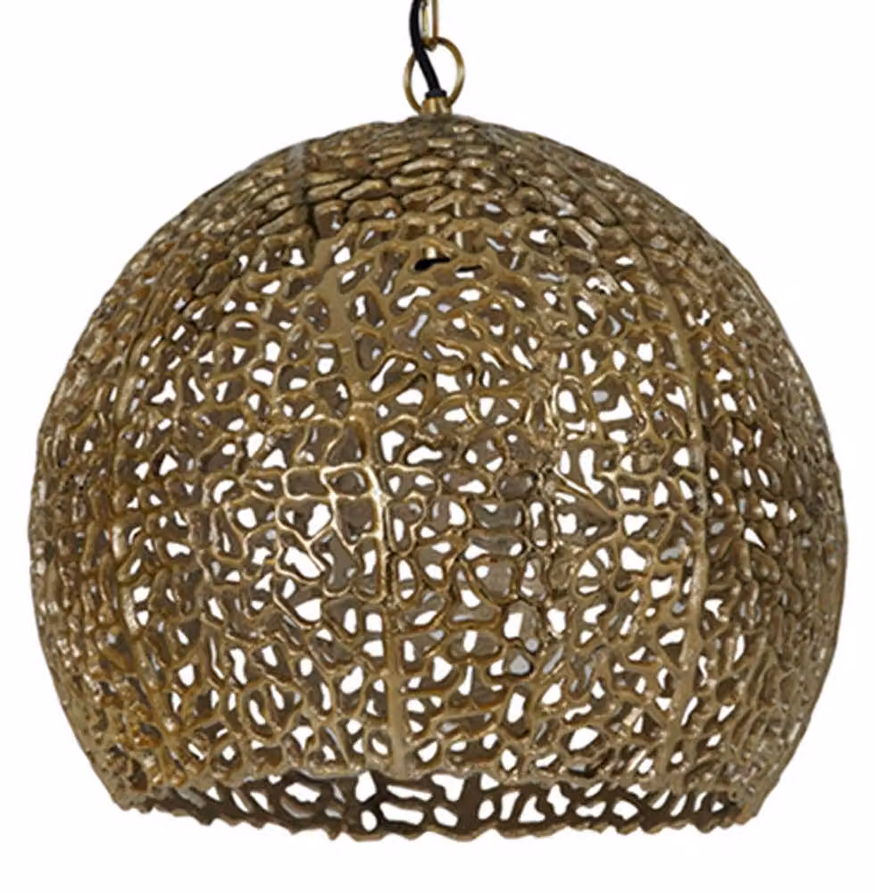 Lampada a sospensione - oro - Sinula - metallo - Ø 39cm - E27 - 2959085 - Light & Living