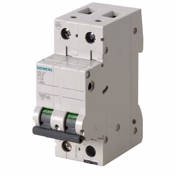 Interruttore 400V,10KA,2p.,B,16A - Interruttore miniaturizzato B16A 5SL4216-6