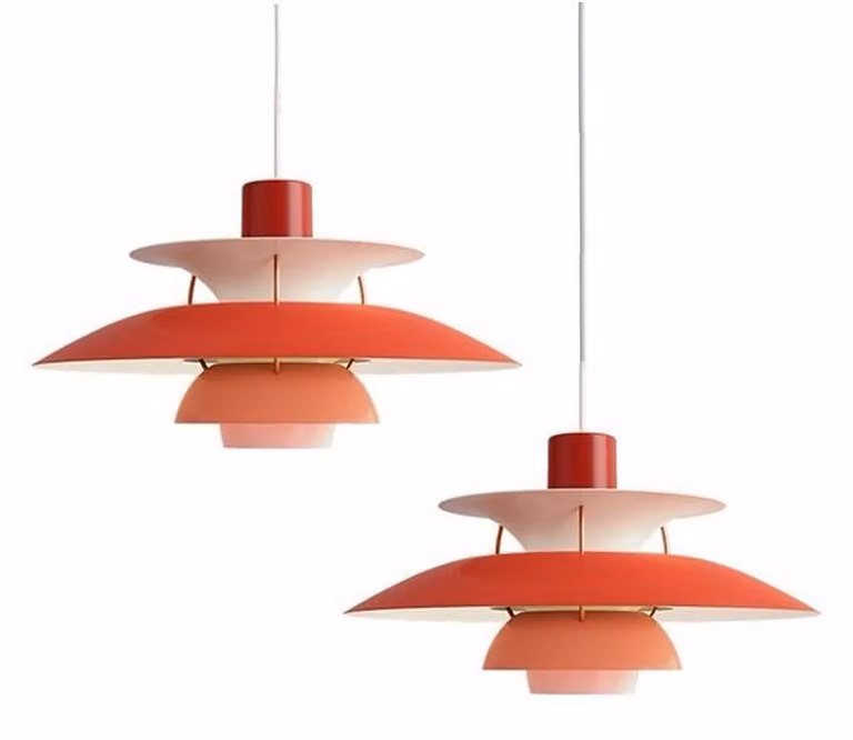 Set di 2 lampade a sospensione in stile nordico, design moderno a LED, lampada per sala da pranzo, realizzata in alluminio, con altezza regolabile, ideale anche per il soggiorno, diametro 30 cm