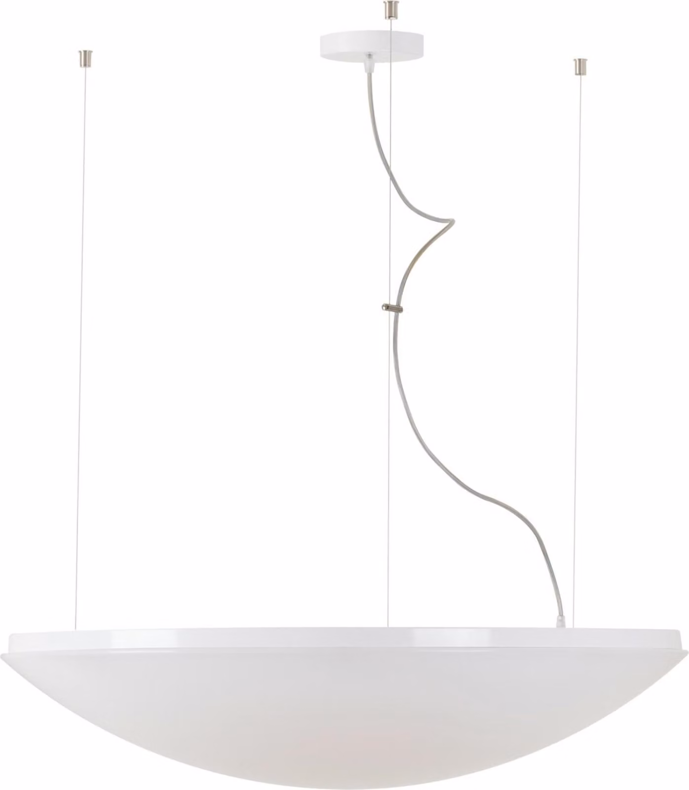 OSMONT TIT66354 TITAN L5 apparecchio a sospensione in plastica bianco IP40 3000 K 150W LED