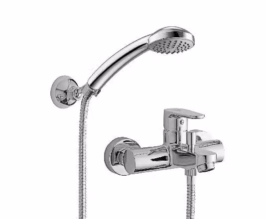 Paffoni Green - Miscelatore da bagno con accessori, cromo GR023CR
