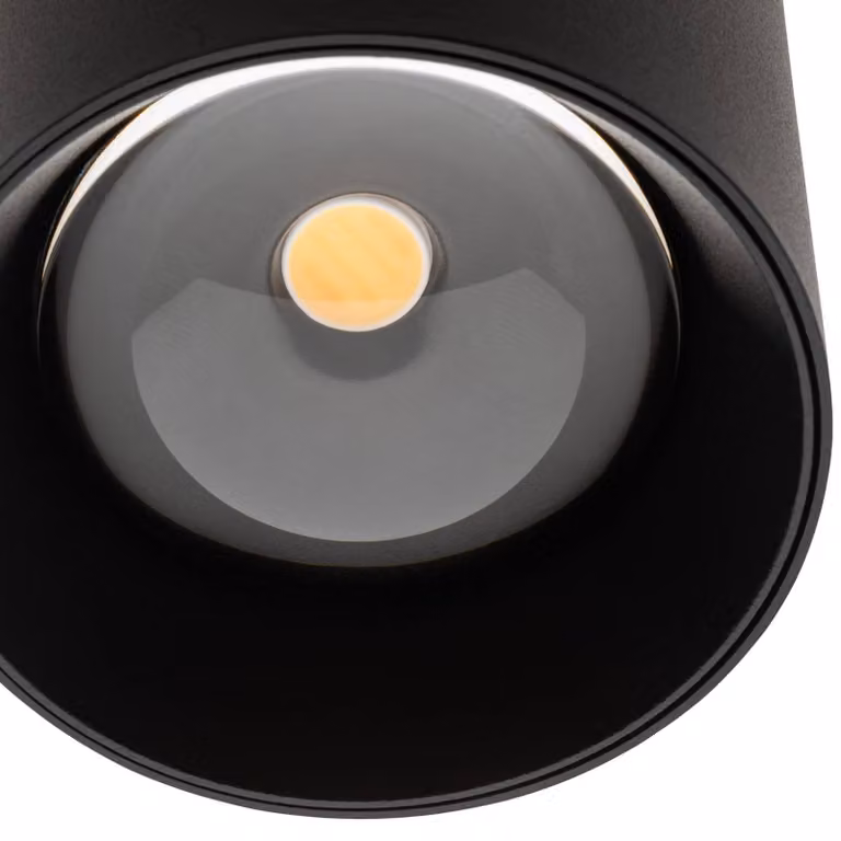 LCD Plafoniera LED da esterni 5173, nera, 9 cm, metallo, IP54 CCT 5173, Nero, Alluminio, Moderno, Plafoniere LED