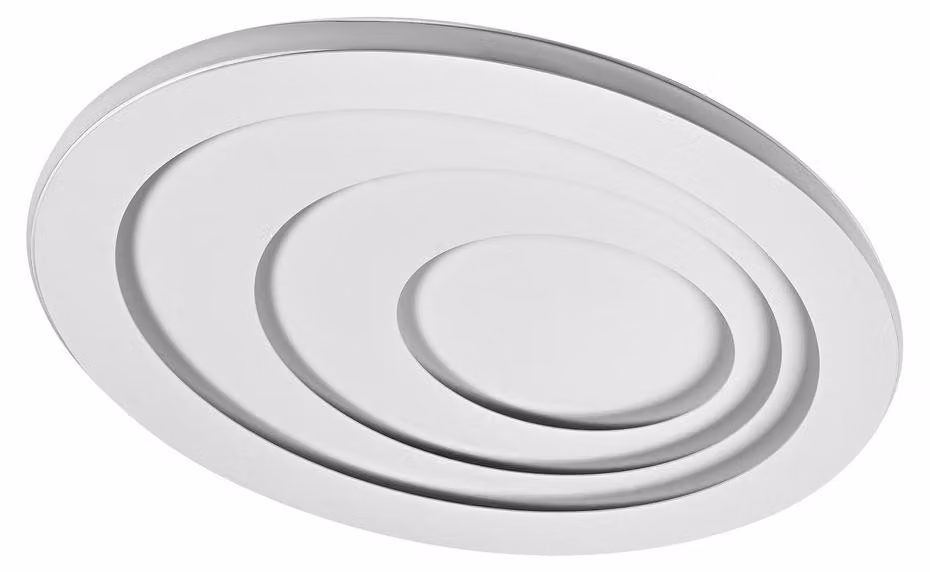 LEDVANCE ORBIS SPIRAL OVAL Plafoniera LED, bianca, 37W, 4000lm, diametro 485mm, distribuzione della luce molto omogenea, luce indiretta, modulo LED integrato, lunga durata, 3000K