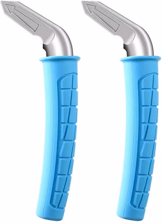 Impugnatura ergonomica per maniglie delle auto, set da 2, antiscivolo, compatta