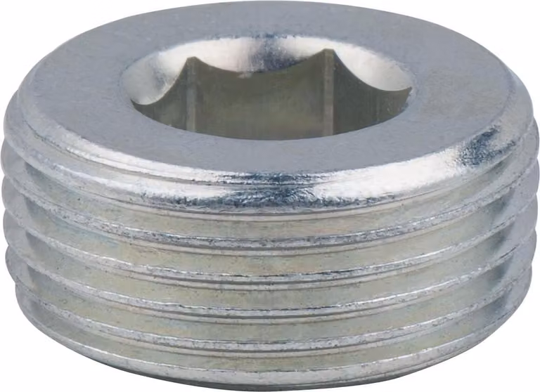 KS TOOLS Tappo di scarico olio, esagono incassato 10mm, M22x1.5x10mm, confezione da 10 ( 430.1101 )