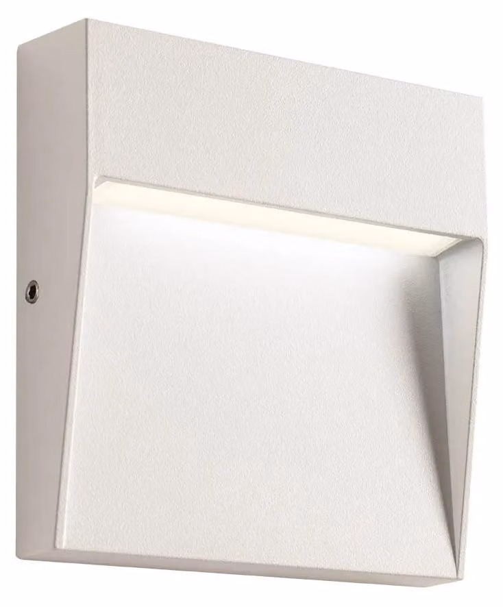 Lampada da esterno Redo LANDER AP LED SMD – diametro 10,5 cm, altezza 10,5 cm – colore bianco, temperatura di colore 2700K