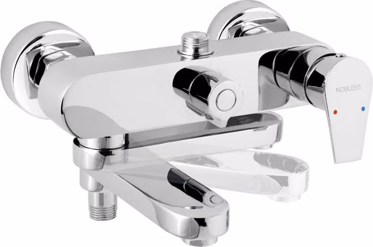 Miscelatore per vasca/doccia 150 mm Nobless VISION X cromato