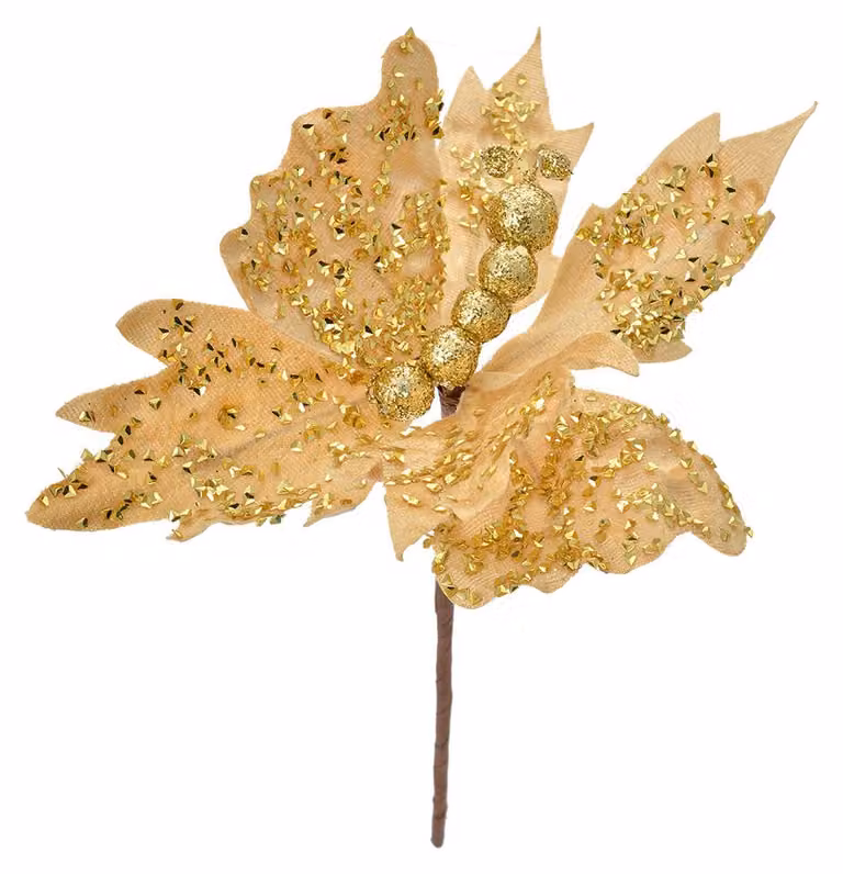 Clayre & Eef Ramo di decorazione 20x4x25 cm Beige Sintetico