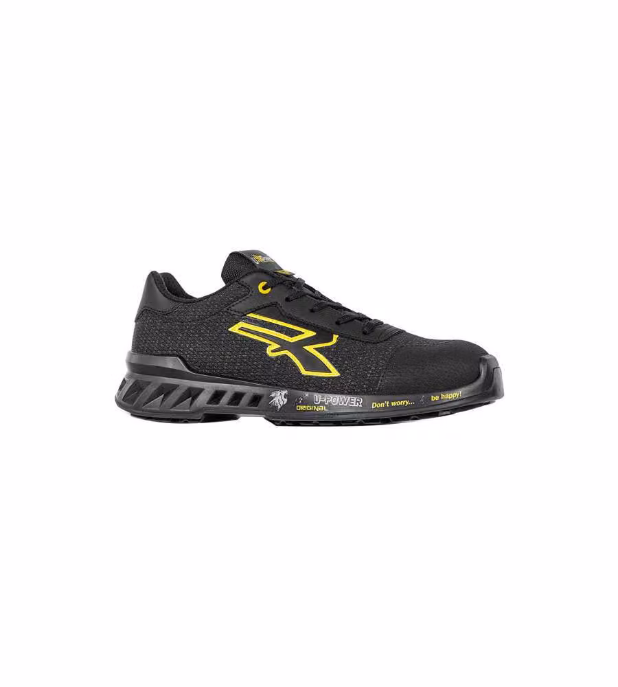 Scarpe Frank Nero/Giallo Basse 40 S1P Upower