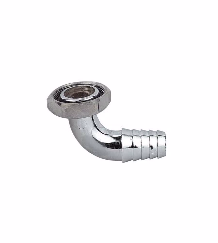 Portagomma Ottone Cromato Diametro 22 mm - Colore Argento
