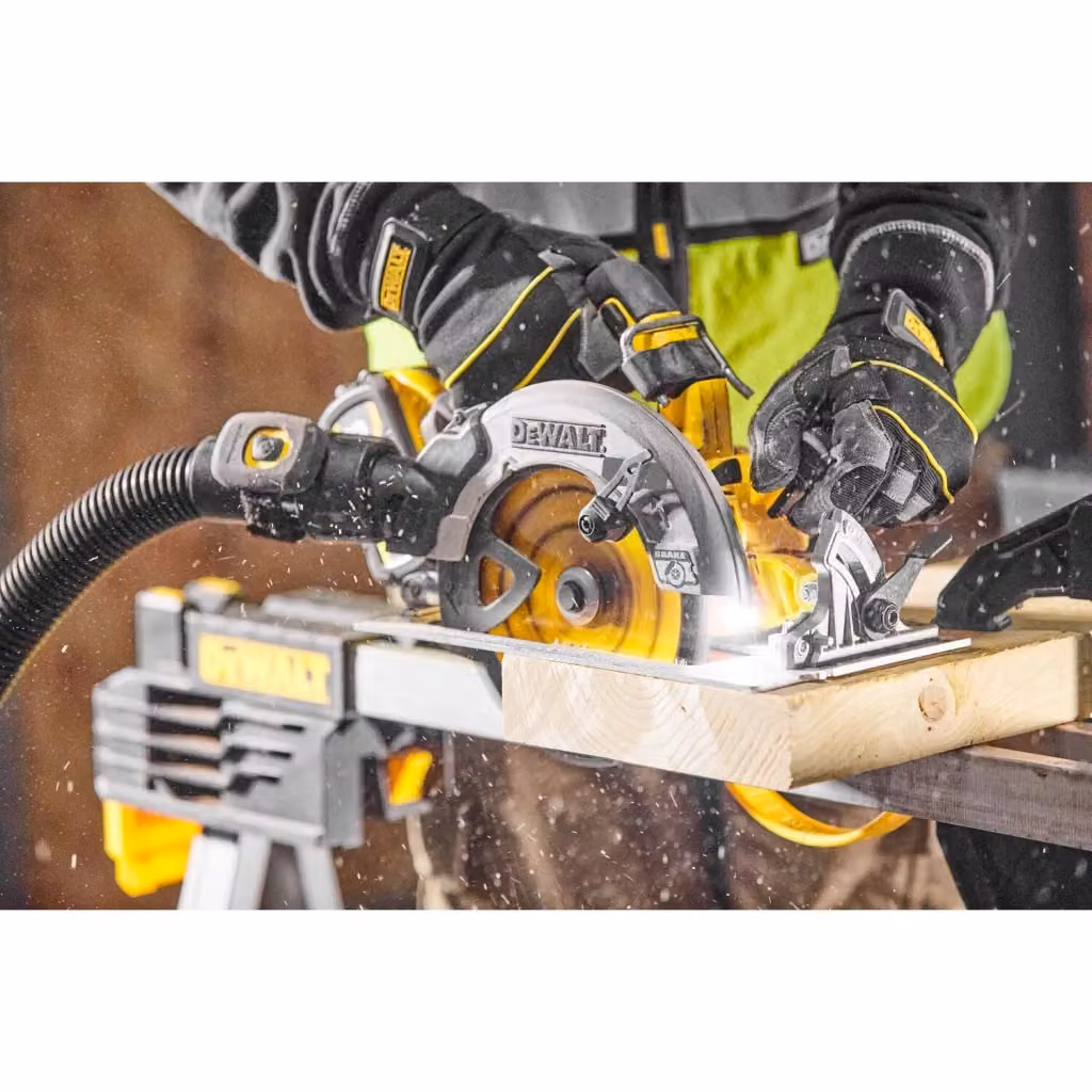 DeWalt DCS573NT Sega circolare Brushless 18V solo corpo giallo con diametro di taglio 190 mm – 2