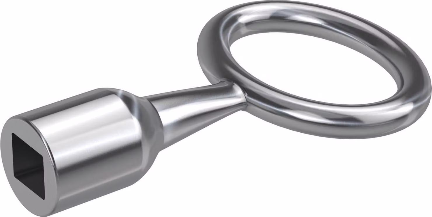 BASI - Chiave per mandrini - presa quadra 10 mm - 301V-10