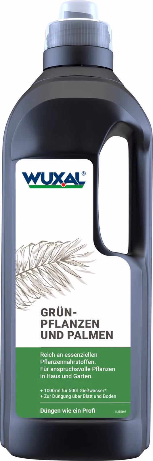 Concime liquido Hauert Wuxal per piante da interno e palme, 1 litro