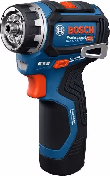 Bosch GSR12V32FC Professional Trapano Avvitatore a Batteria 12 V 32 Nm Blu-Nero