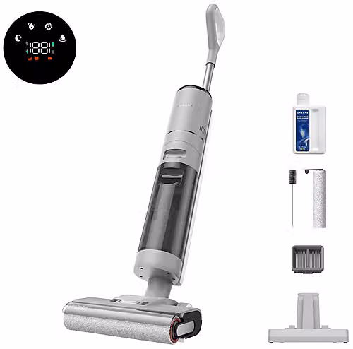 Lavapavimenti Cordless Dreame G10PRO Bianco e Nero con Potenza 200 W, Autonomia 35 min e Display LED