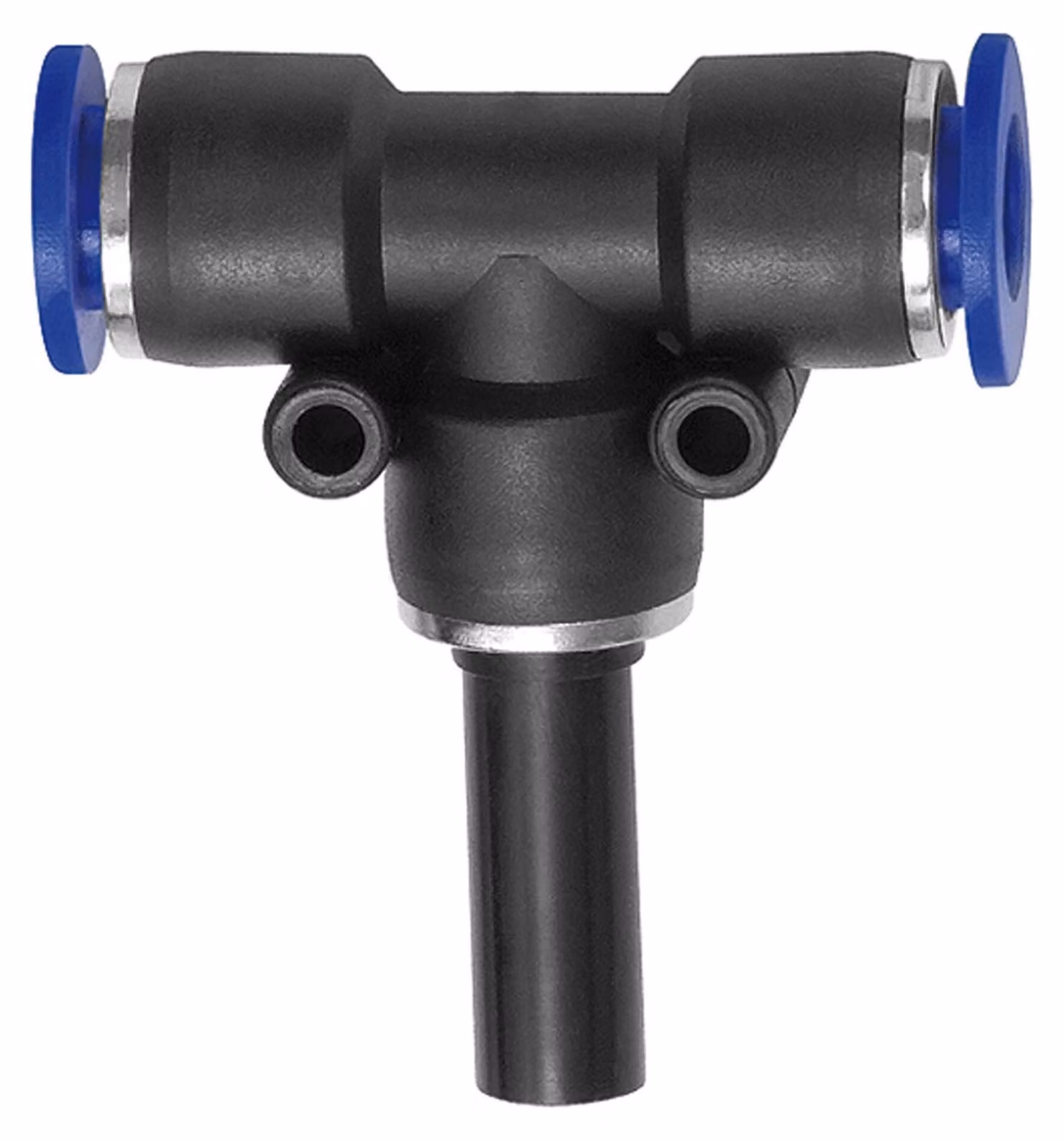 Raccordo a T Riegler, nipplo a innesto 16 mm "serie blu", tubo Ø 12