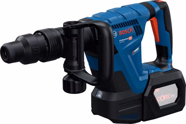 Martello a batteria Bosch 18V Biturbo GSH 18V-5 SDS MAX 8,5 J solo corpo, blu e nero – 1
