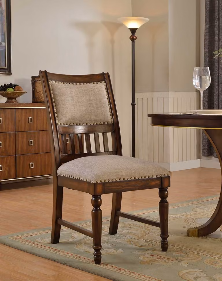 Ess Zimmer 1x Stuhl Echt Stühle Polster Holz Modern Designer Lehn Sitz Sessel