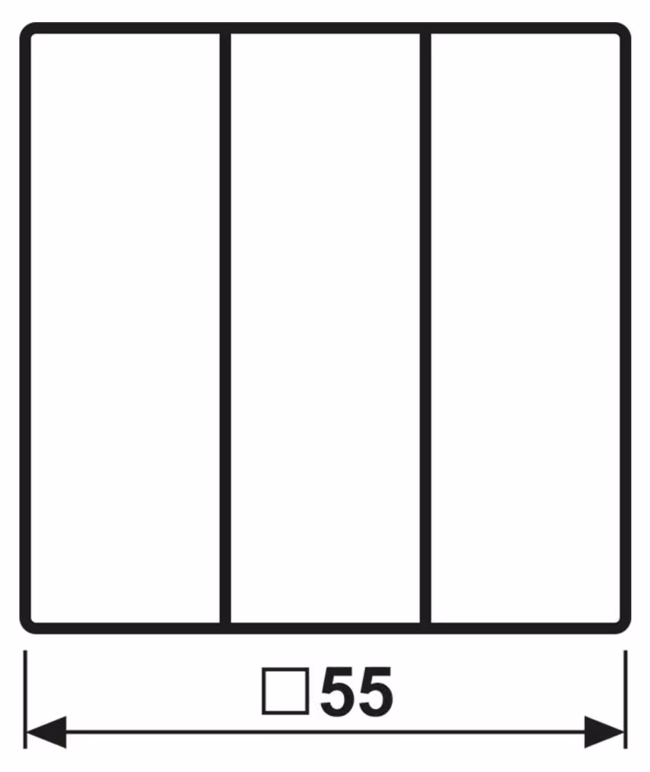 Jung basculante a 3 vie A 593 BF WW A593BFWW