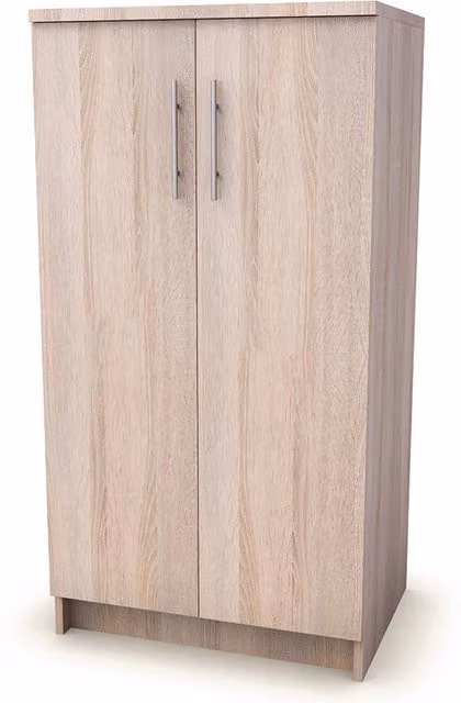 Mobile porta scarpe Dalia Vicco moderno bianco e beige con specchio L: 56 cm, H: 108 cm