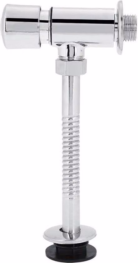 Scarico per WC - Rivestimento in zinco resistente - WC per bagno - Meccanismo di scarico manuale - Utensile per il meccanismo di scarico