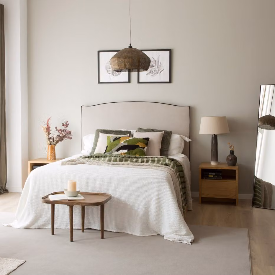 Comodino Nairobi Banak in legno e metallo marrone con cassetti soft-close e design minimalista – 2