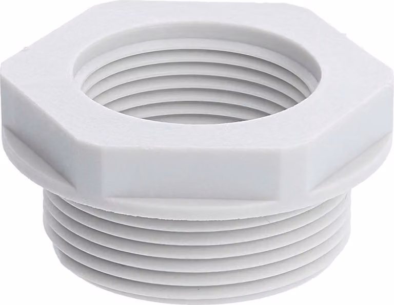 WISKA Riduttore M/M da M32x1,5 a M25x1,5 KRM-M32/M25 Esagonale Poliammide (PA) Filettatura di collegamento 10,0 mm - 1 pezzo