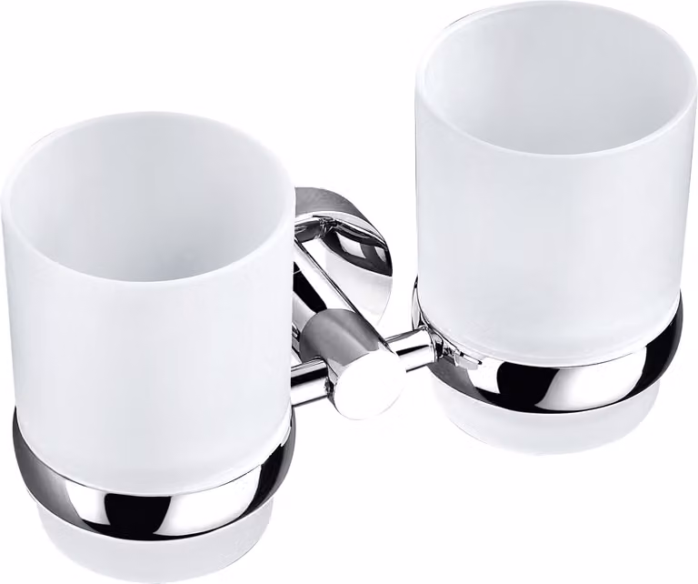 Slezák-RAV: Porta spazzole doppio - vetro, cromo COLORADO COA0202