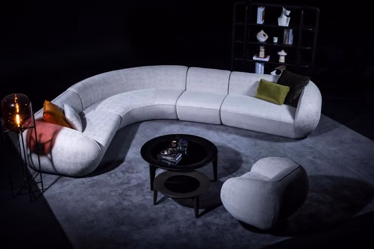Graue Ecksofagarnitur Wohnzimmer Polstersofa Luxus Ecksofagruppe Sofa