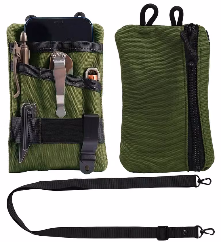 Solidchoice - Piccolo organizer portatile con 5 scomparti per utensili multifunzione
