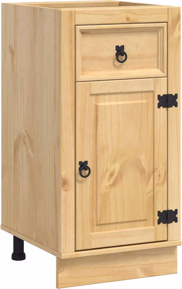 Armadietto SKI Marrone Miele 40 x 46 x 81,5 cm Pino massello