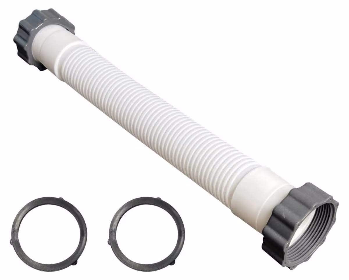 INF 14 inch tubo pompa sabbia modello 11388 - Tubo di collegamento filtro piscina in PE, 35cm, compatibile con Intex, include guarnizioni