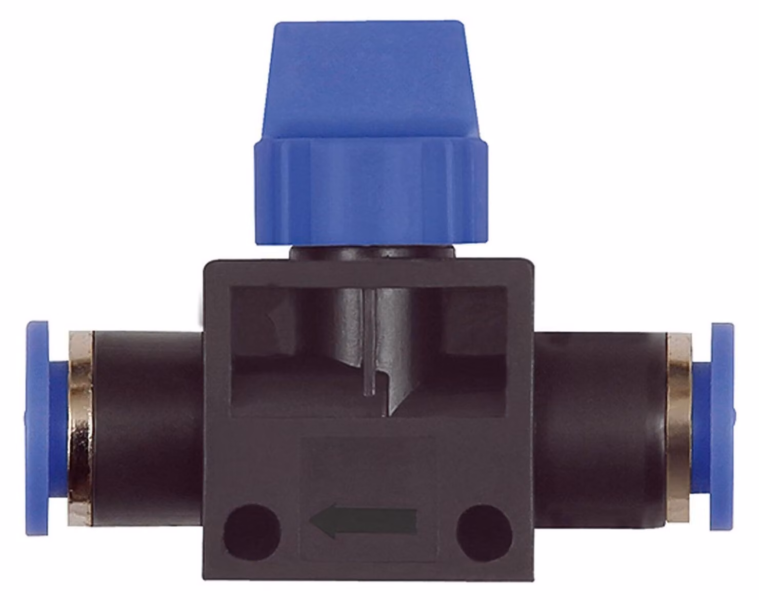 Valvola Riegler a 3/2 vie "Serie Blu", attacco push-in, uscita per tubo flessibileÖ˜ 8