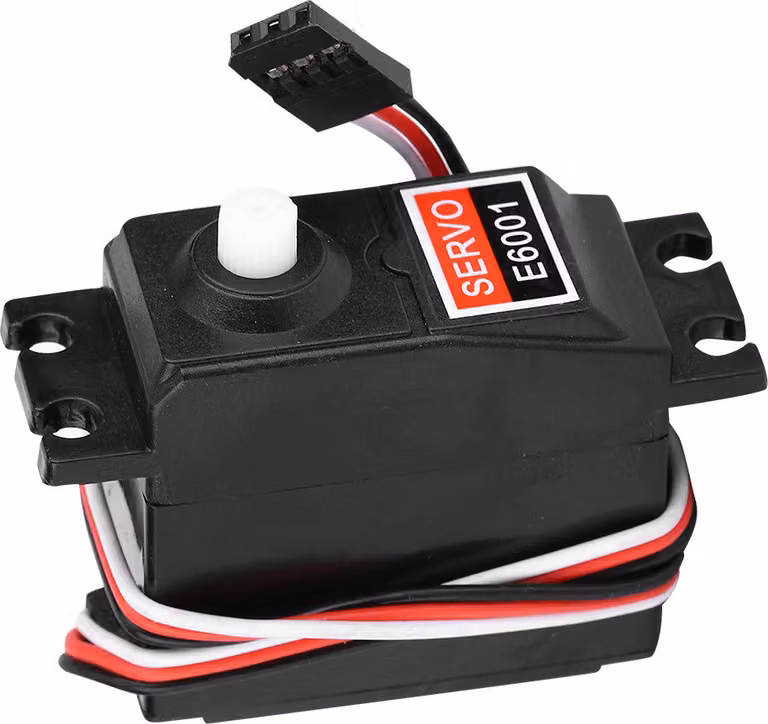 Servo, servo RC, servo per automodelli, servo analogico, servo per ingranaggi in plastica, servo 1/10