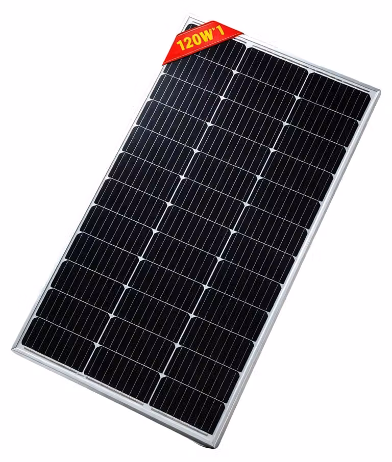 Pannello solare, alta efficienza, design resistente, 1 pannello da 120 W