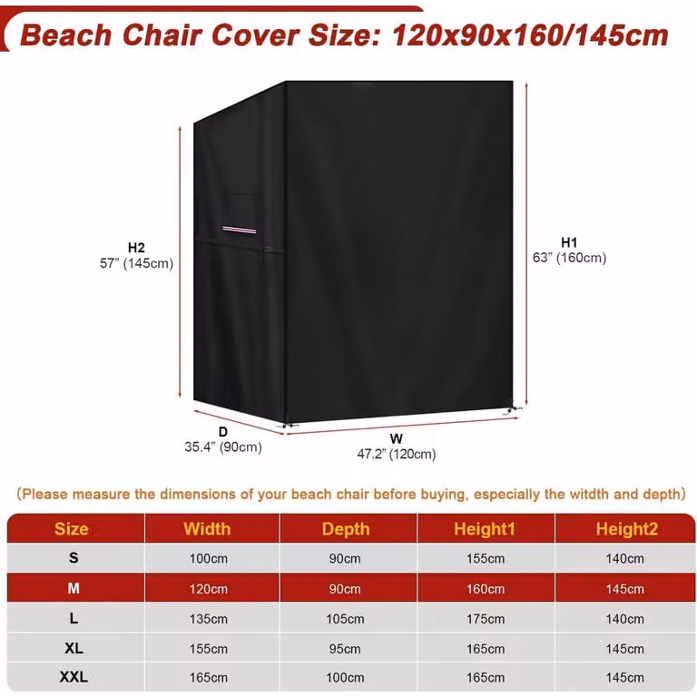 Copertura protettiva per gazebo da spiaggia, dimensioni 120x90x160/145 cm, impermeabile, resistente ai raggi UV, realizzata in tessuto Oxford 420D con sistema di ventilazione