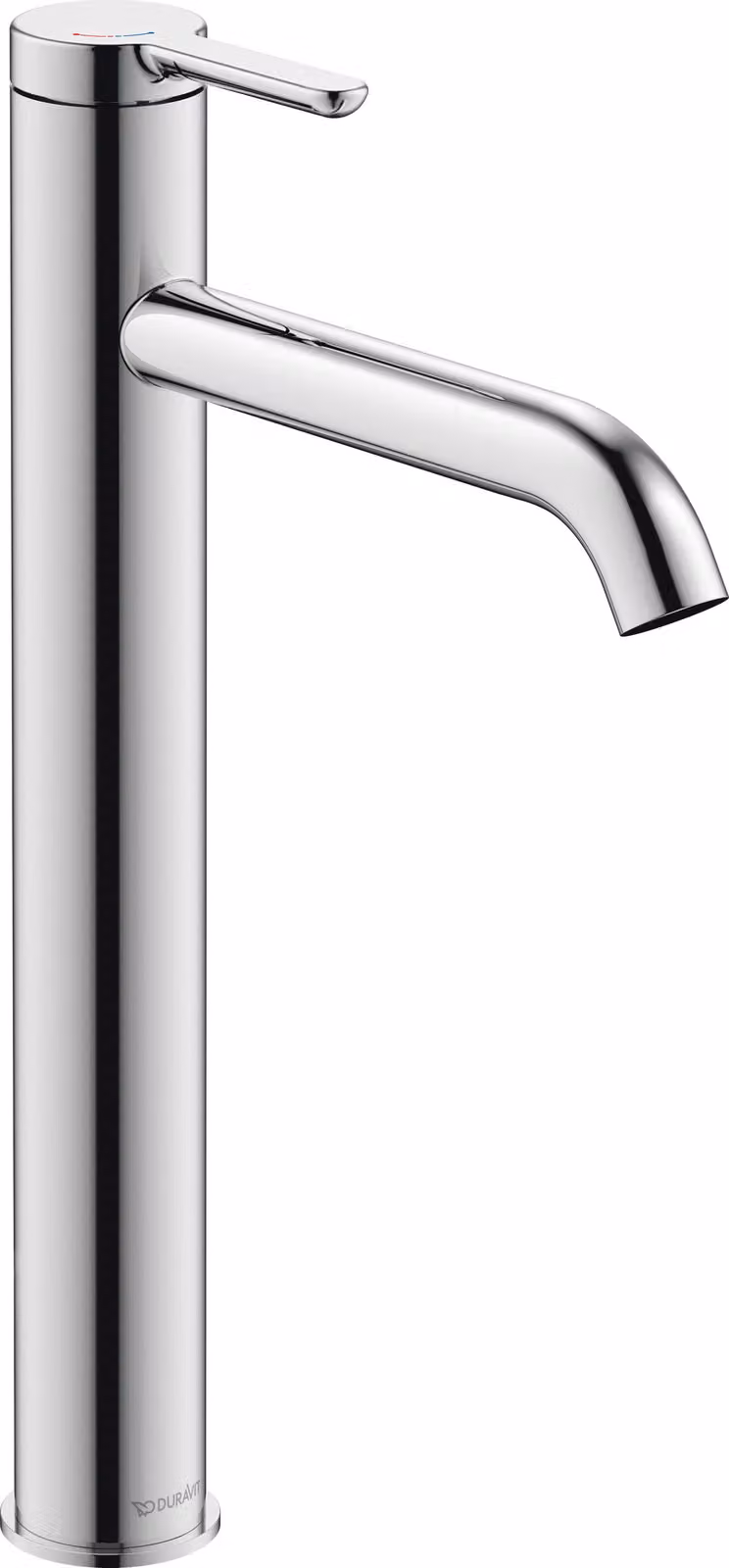 Duravit C.1 Mitigeur monocommandé pour lavabo XL, FreshStart, Minusflow, saillie 166mm, sans garniture d'écoulement, C11043002010, C11043002010
