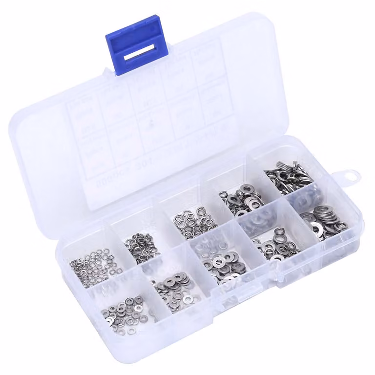 Rondella elastica, guarnizione elastica, rondella metallica, distanziatore piatto, O Ring