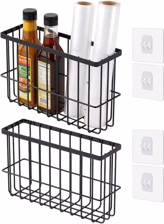 2 mensole da cucina - Mensole da parete autoadesive - Cucina/Bagno/Cucina-soggiorno - vari colori