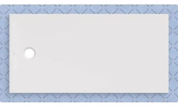 Geberit CleanFloor30 surface de douche, intégrée, avec voile d'étanchéité, 160x80cm, 551.009.00.1, 551.009.00.1