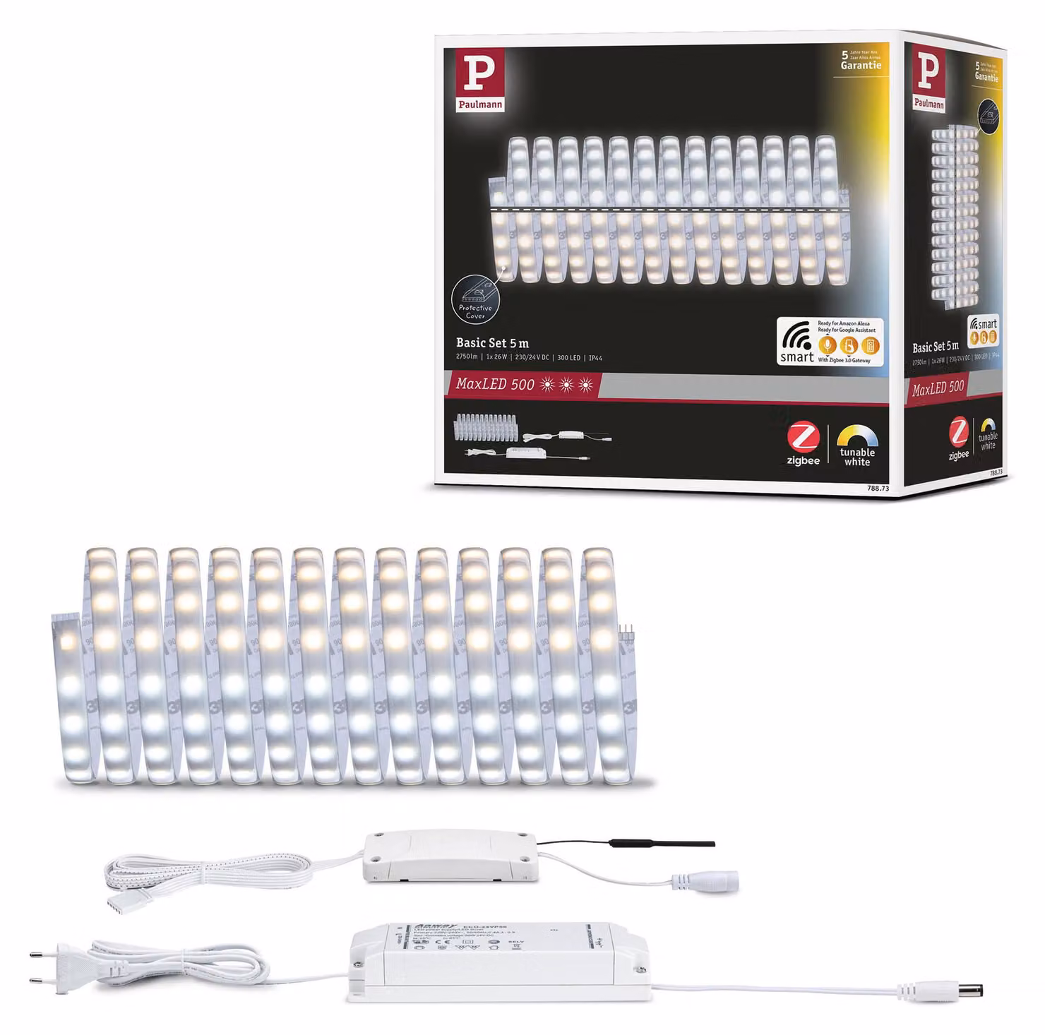 Paulmann MaxLED 500 Striscia LED bianca sintonizzabile Basisset