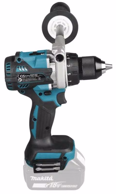 Trapano/avvitatore Makita 18 V DDF492ZJ - Senza batterie e caricabatterie - In Mbox