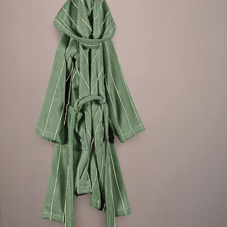 SMART Accappatoio - Taglia: L/XL,Colore: SMART - VERDE/OFF-WHITE