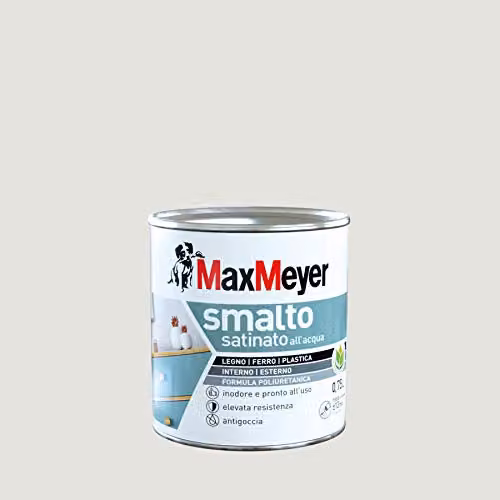 MaxMeyer Smalto Satinato Poliuretanico Bianco Ghiaccio 0,75 l