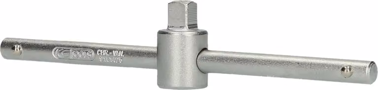KS TOOLS Impugnatura a T da 1/4" con pezzo scorrevole 110 mm - 911.1425