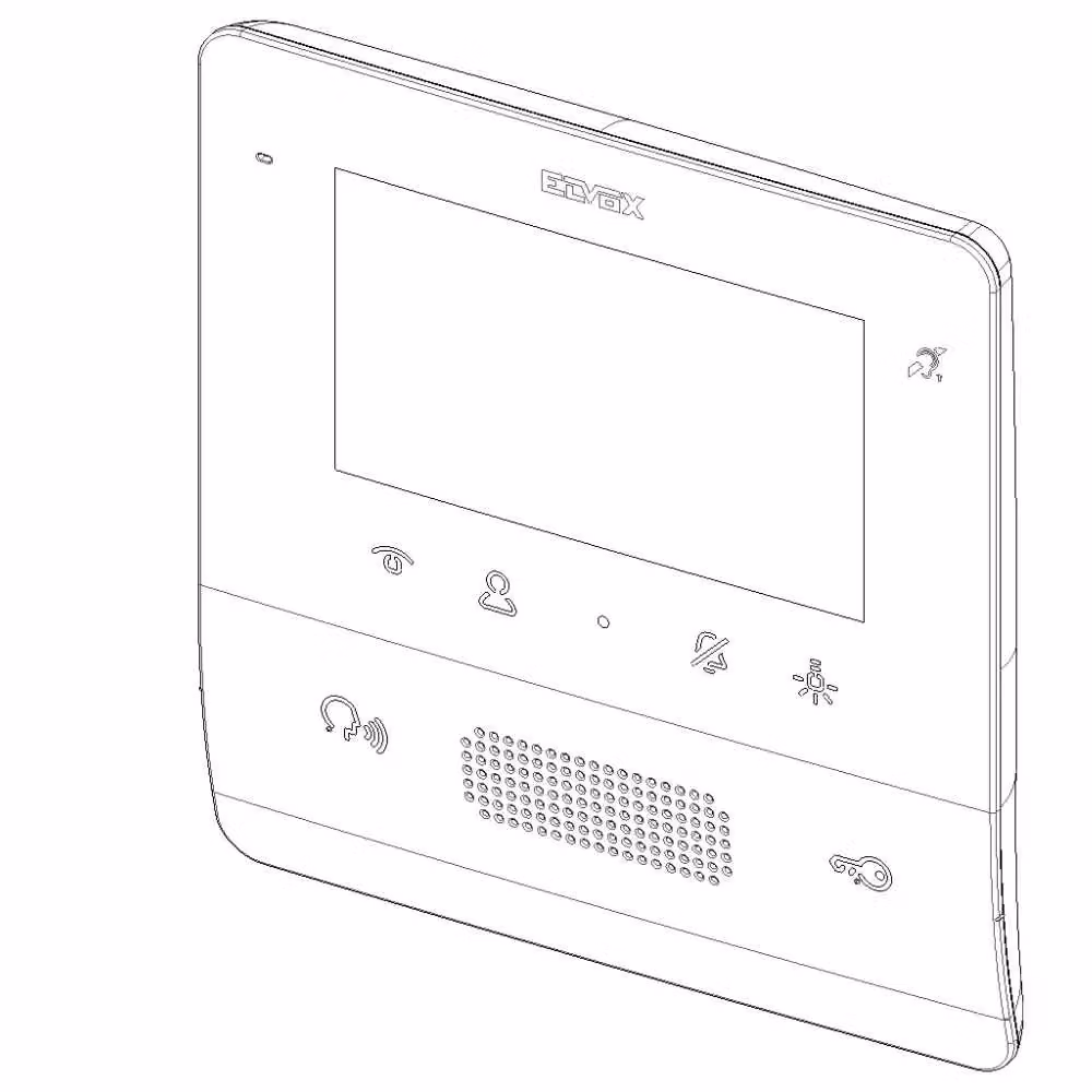 Videocitofono Vimar 7558 Vivavoce Tab Free Due Fili Plus con Display LCD a colori da 4,3 pollici Bianco – 2